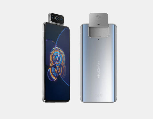 The Asus Zenfone 8 Flip ZS672KS 5G 128GB 8GB Silver is a flagship-level smartphone with a distinctive flip camera system, top-notch performance, and 5G connectivity.