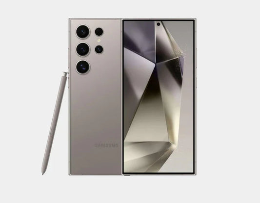 The Samsung Galaxy S24 Ultra 5G Dual SIM S928B 12GB 256GB Titanium Grey offers the utmost in performance and style. It has 256GB of storage, 12GB of RAM, and a gorgeous Titanium Grey design.