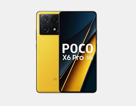 Experience a definitive mix of force, style, and development with the Xiaomi Poco X6 PRO 5G Dual SIM 256GB 8GB Yellow - your entryway to boundless conceivable outcomes.