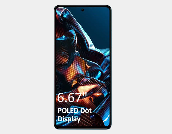 Xiaomi Poco X5 Pro 5G, Dual SIM, 256GB ROM 8GB RAM GSM Unlocked - Blue