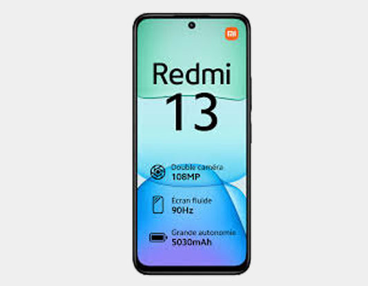 Xiaomi Redmi 13 4G Dual SIM 128GB ROM 6GB RAM GSM Unlocked Midnight Black