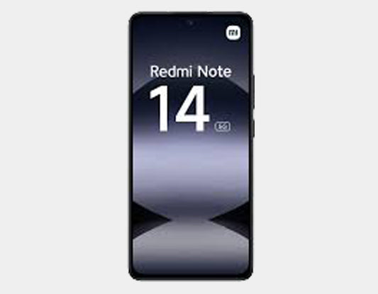 Xiaomi Redmi Note 14 5G 256GB ROM 8GB RAM Dual Sim GSM Unlocked - Midnight Black
