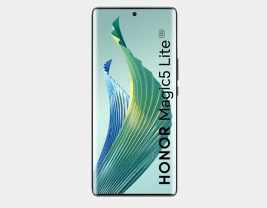 Honor Magic5 Lite 5G Dual SIM 256GB ROM 8GB RAM GSM Unlocked - Silver