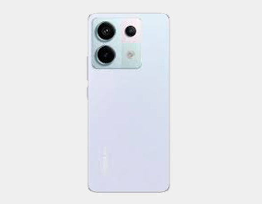 Xiaomi Redmi Note 13 Pro 5G smartphone with light purple back and triple camera module