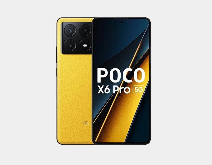 Xiaomi Poco X6 PRO 5G 512GB ROM 12GB RAM Dual SIM GSM Unlocked - Yellow