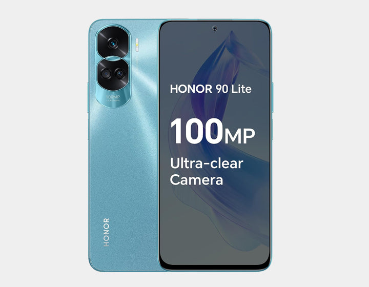 Honor 90 Lite 5G Dual SIM 256GB ROM 8GB RAM GSM Unlocked - Cyan Lake