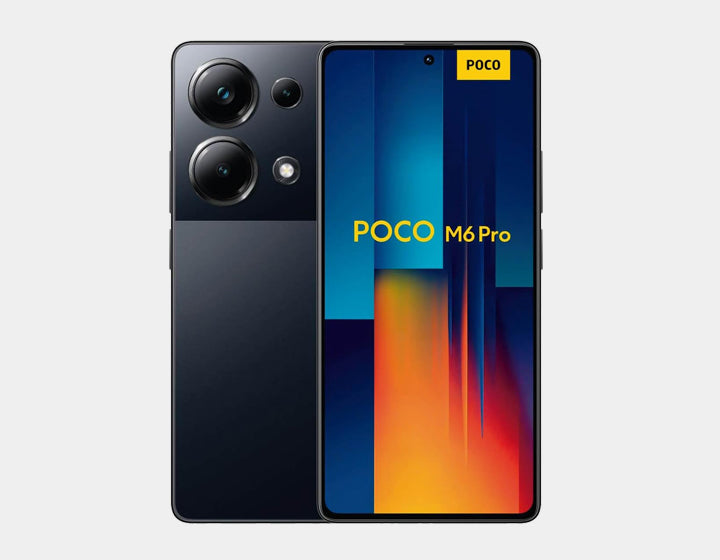 Xiaomi Poco M6 Pro 4G Dual SIM 256GB ROM 8GB RAM GSM Unlocked - Black