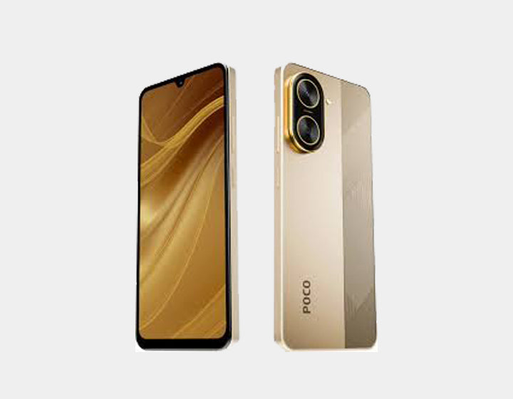 Xiaomi Poco C71 4G 128GB ROM 4GB RAM Dual SIM GSM Unlocked - Gold