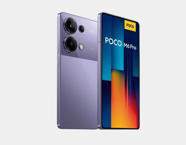 Xiaomi Poco M6 Pro 4G Dual SIM 256GB ROM 8GB RAM GSM Unlocked - Purple