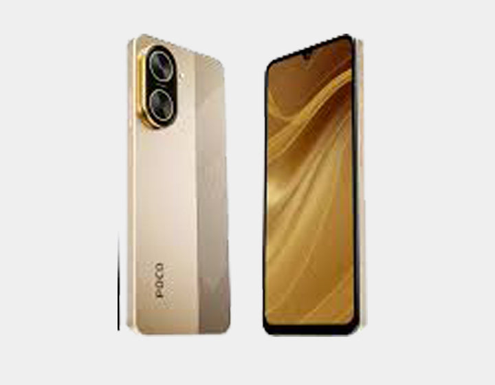 Xiaomi Poco C71 4G 128GB ROM 4GB RAM Dual SIM GSM Unlocked - Gold
