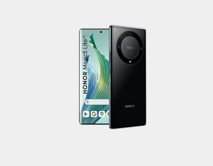 Honor Magic5 Lite 5G Dual SIM 256GB ROM 8GB RAM GSM Unlocked - Black
