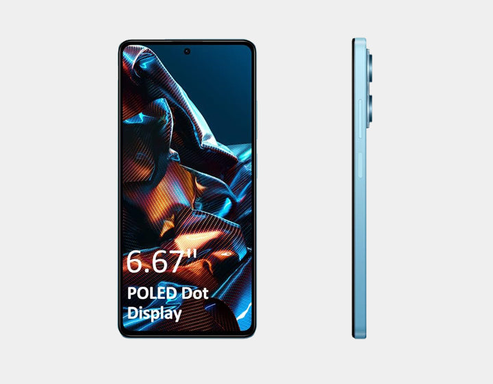 Xiaomi Poco X5 Pro 5G, Dual SIM, 256GB ROM 8GB RAM GSM Unlocked - Blue