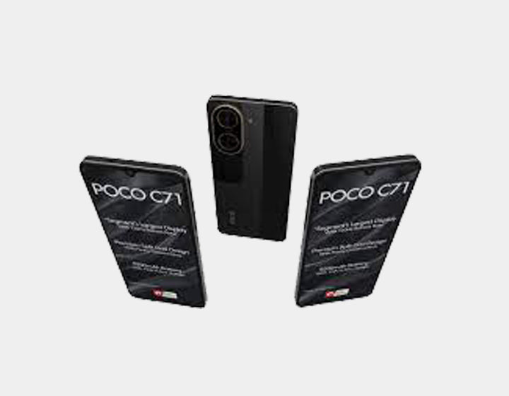 Xiaomi Poco C71 4G 64GB ROM 3GB RAM Dual SIM GSM Unlocked - Black