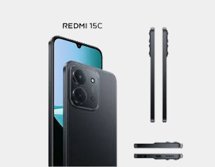 XIAOMI Redmi 15C 4G 256GB ROM 8GB RAM Dual SIM GSM Unlocked - Black