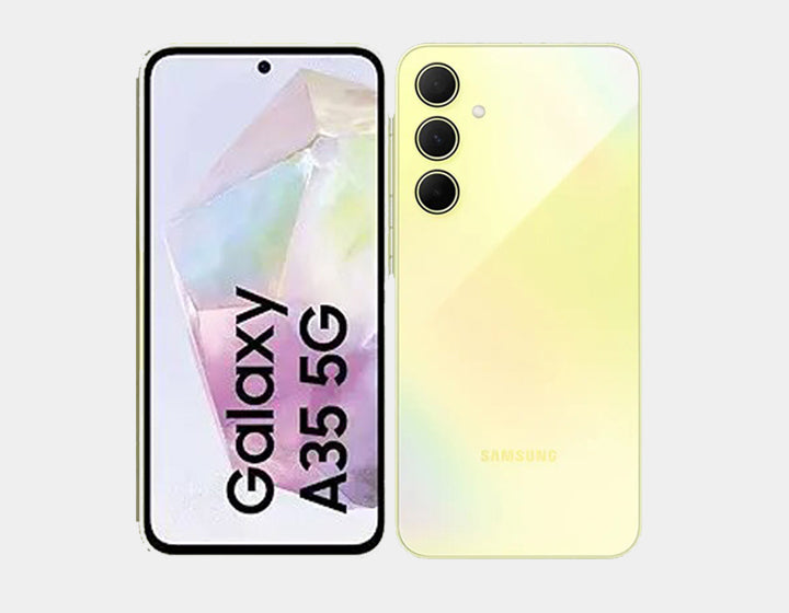 Samsung Galaxy A35 5G A356E Dual SIM 128GB ROM 8GB RAM GSM Unlocked - Awesome Lemon