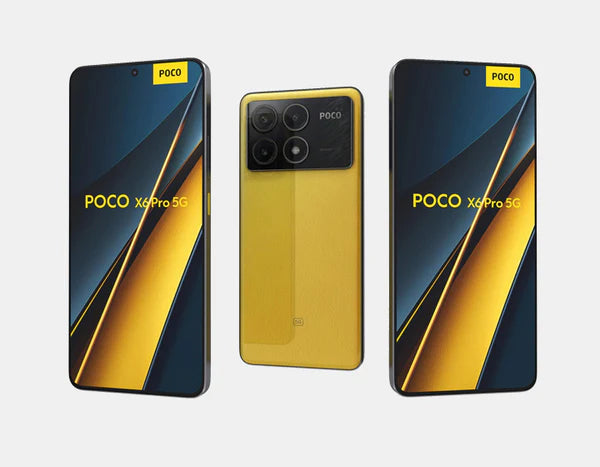 Xiaomi Poco X6 PRO 5G 256GB ROM 8GB RAM Dual SIM GSM Unlocked - Yellow