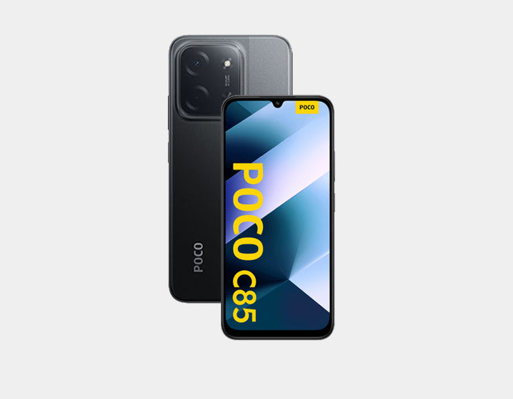 Xiaomi Poco C85 4G 128GB ROM 6GB RAM Dual SIM GSM Unlocked - Black