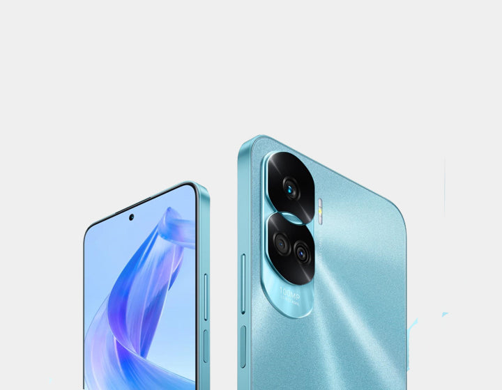 Honor 90 Lite 5G Dual SIM 256GB ROM 8GB RAM GSM Unlocked - Cyan Lake