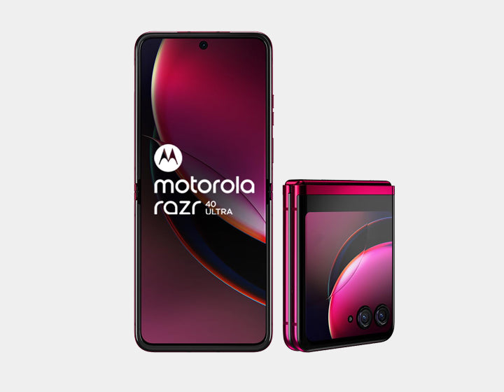 Motorola Razr 40 Ultra Dual-Sim 512GB ROM 12GB RAM GSM Unlocked - Viva Magenta