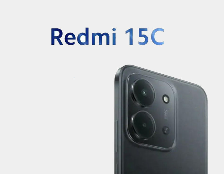 XIAOMI Redmi 15C 4G 128GB ROM 4GB RAM Dual SIM GSM Unlocked - Black