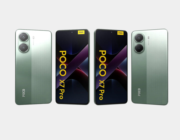 Xiaomi Poco X7 PRO 5G 256GB ROM 12GB RAM Dual SIM GSM Unlocked - Green