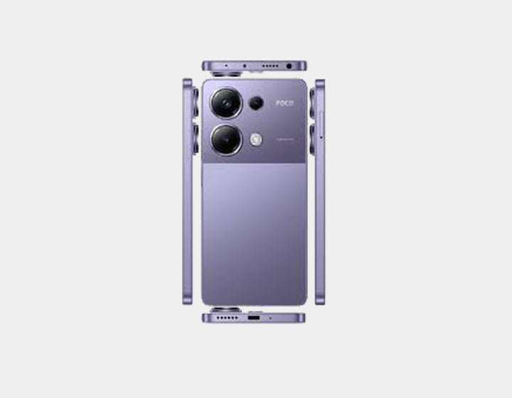 Xiaomi Poco M6 Pro 4G Dual SIM 256GB ROM 8GB RAM GSM Unlocked - Purple