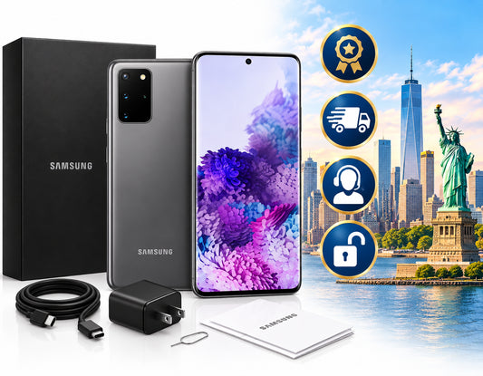Samsung Galaxy S20+ SM-G985F/DS 128GB+8GB Dual SIM Factory Unlocked - Cosmic Grey