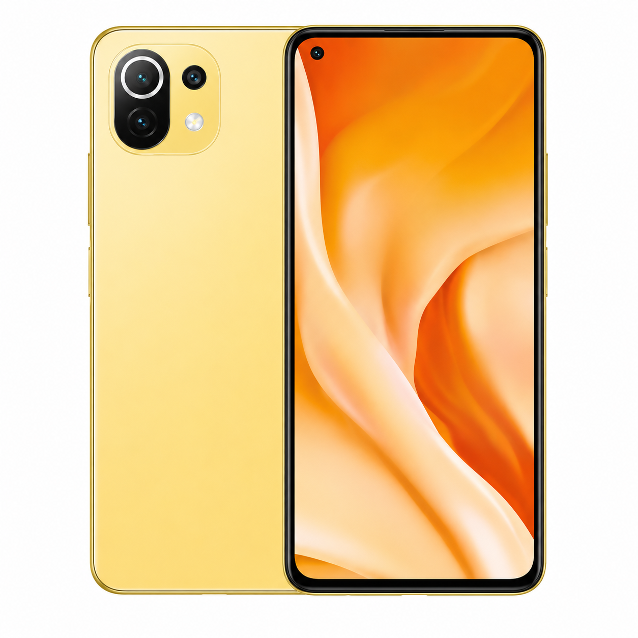 スマートフォン本体 mi lite 5g Xiaomi Mi 11 Lite 5G 128GB 6GB RAM Dual SIM Unlocked - Citrus