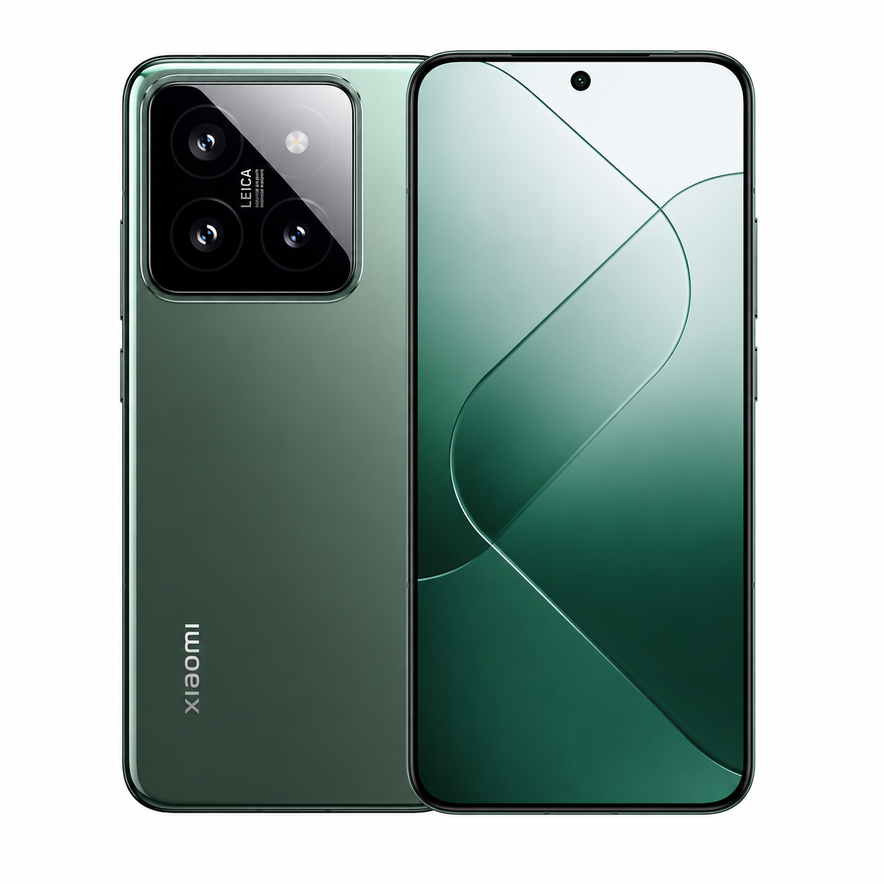Xiaomi 14 スマートフォン 本体 (512Gb) Xiaomi 14 5G 512GB ROM 12GB RAM Dual SIM GSM Unlocked - Green