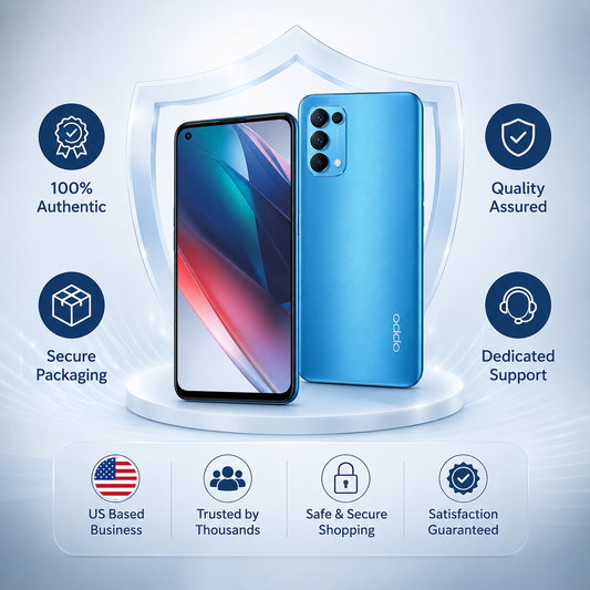 Oppo Find X3 Lite 5G CPH2145 128GB 8GB RAM Dual SIM GSM Unlocked - Blue