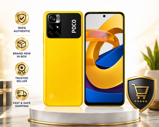 Xiaomi Poco M4 PRO 5G 64GB 4GB RAM Dual SIM GSM Unlocked - Yellow