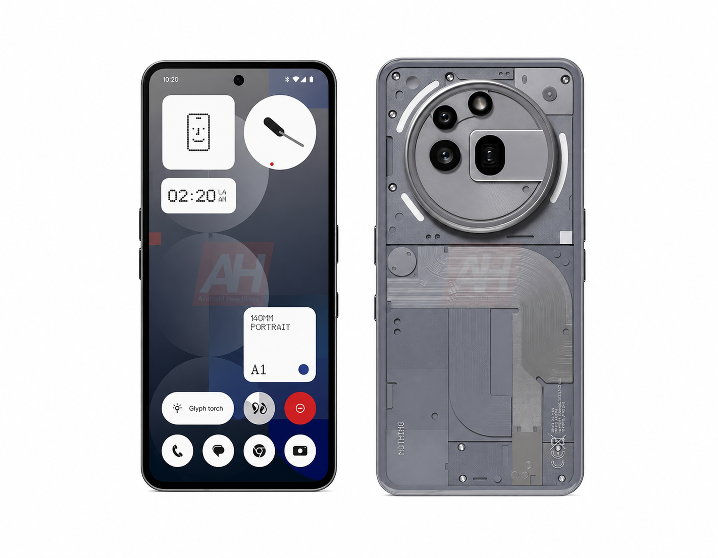 Nothing Phone (3a) Pro 5G 256GB 12GB RAM Dual SIM Unlocked - Grey