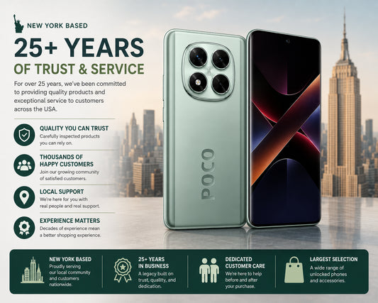 Xiaomi Poco X7 5G Green smartphone with triple-lens rear camera and front display, dual SIM design