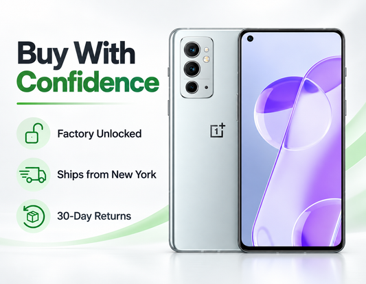 OnePlus 9RT 5G 256GB 8GB RAM MT2110 Dual SIM GSM Unlocked China Version - Silver