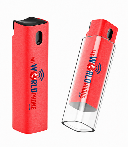2-in-1 Screen Cleaner Spray & Wipe for Phones, Tablets, Laptops and Touchscreens