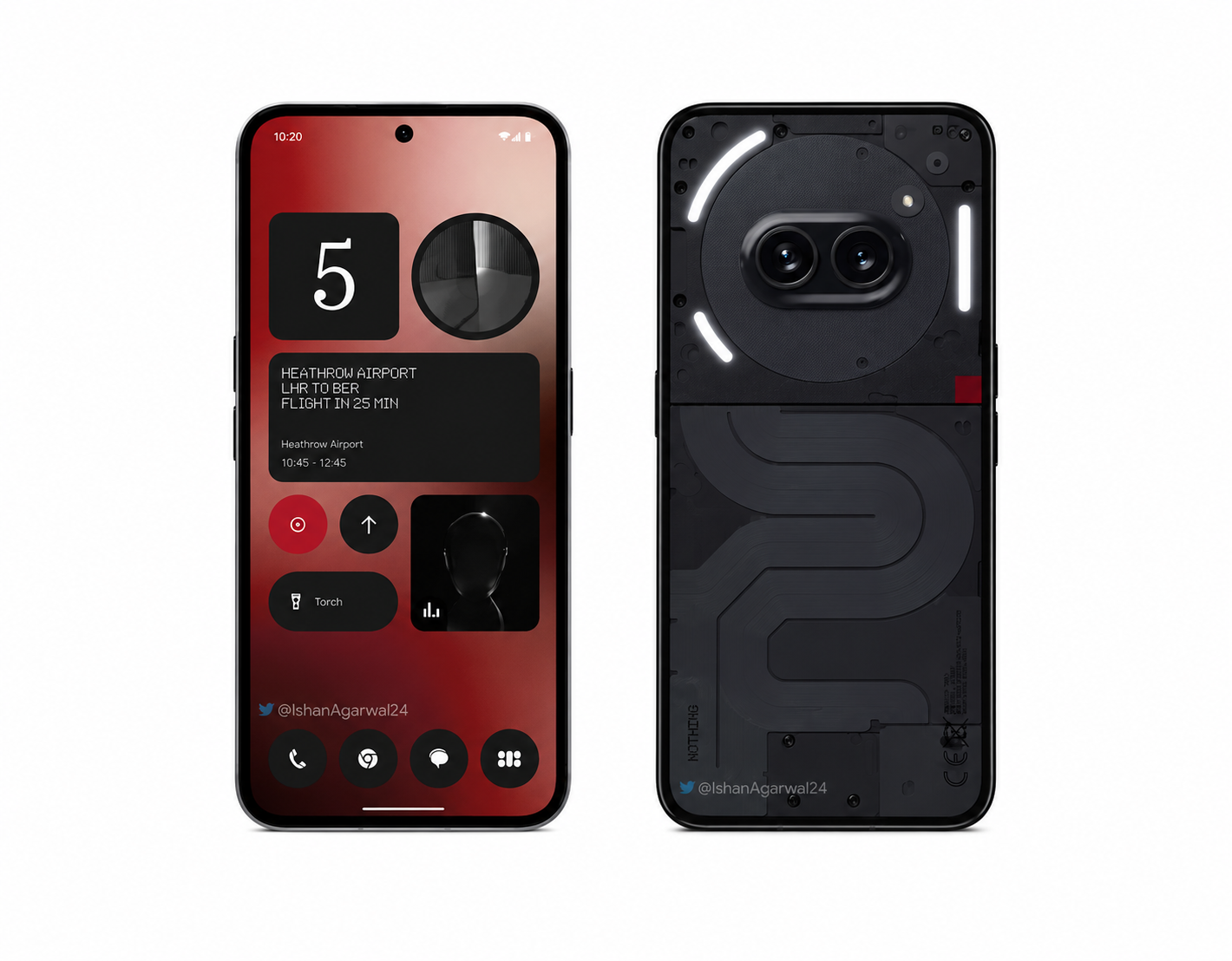 Nothing Phone (2a) 5G 128GB 8GB RAM Dual SIM Unlocked - Black