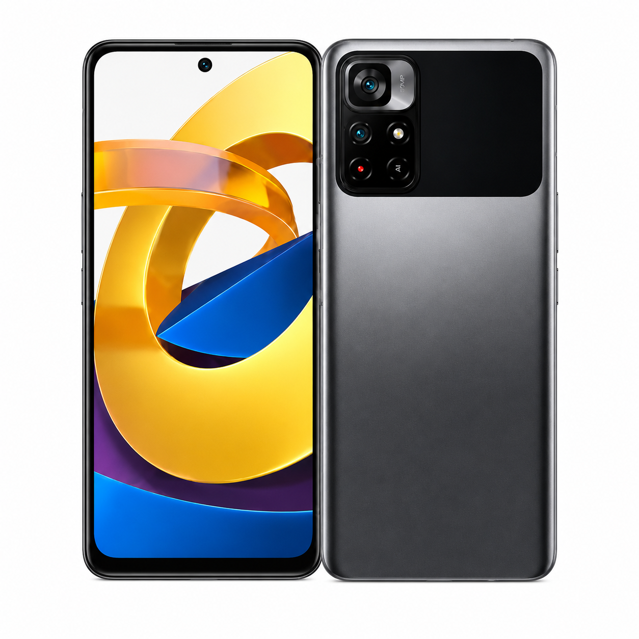 POCO M4 PRO 5G SIMフリー Xiaomi Poco M4 Pro 5G 64GB 4GB RAM Dual SIM Unlocked - Black