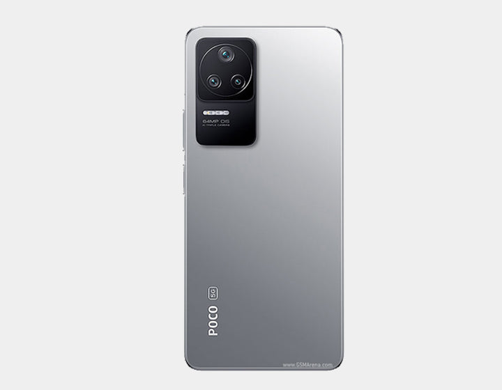 Xiaomi Poco F4 5G 128GB 6GB RAM Dual SIM GSM Unlocked - Moonlight Silver