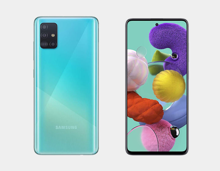 Samsung Galaxy A51 (SM-A515F/DS) Dual SIM 128GB,6GB RAM - Prism Crush Blue