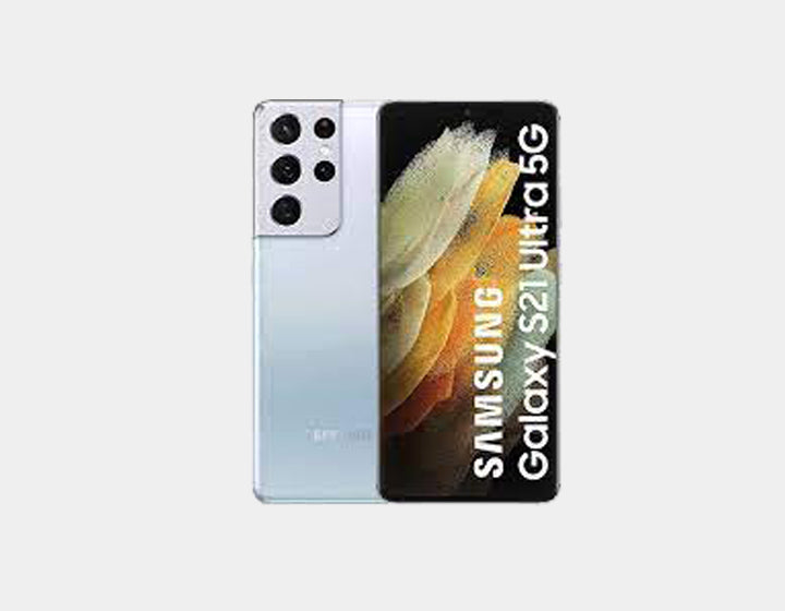 Samsung Galaxy S21 Ultra 5G G998B Dual SIM 128GB 12GB RAM GSM Unlocked - Silver