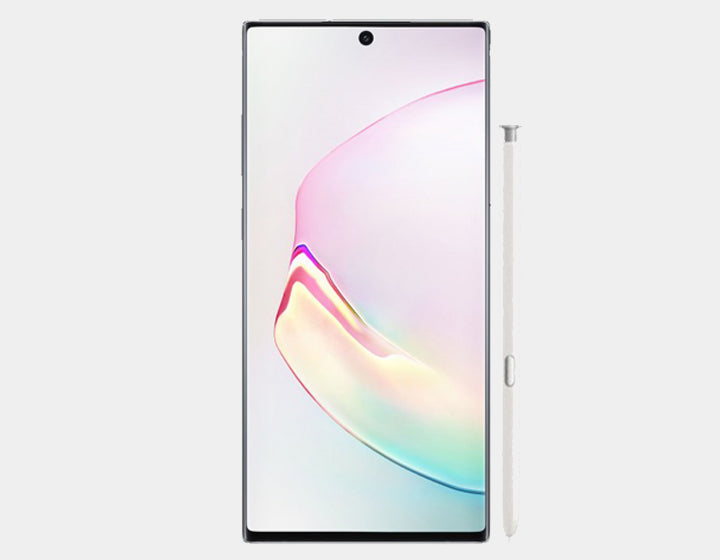 Samsung Galaxy Note 10+ N975F/DS 256GB, 12GB RAM,Dual SIM , Factory Unlocked - (Aura White)