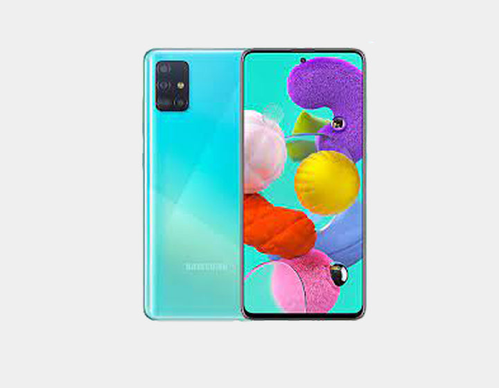 Samsung Galaxy A51 (SM-A515F/DS) Dual SIM 128GB,6GB RAM - Prism Crush Blue