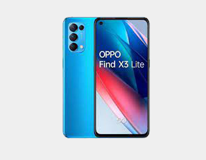 Oppo Find X3 Lite 5G CPH2145 128GB 8GB RAM Dual SIM GSM Unlocked - Blue