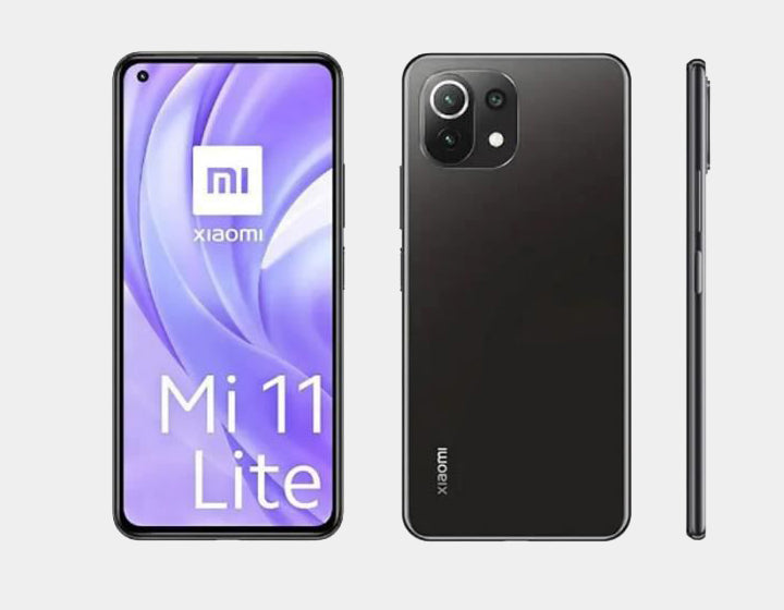 Xiaomi Mi 11 Lite 5G 128GB, 6GB, Dual SIM LTE GSM Unlocked -Truffle Black