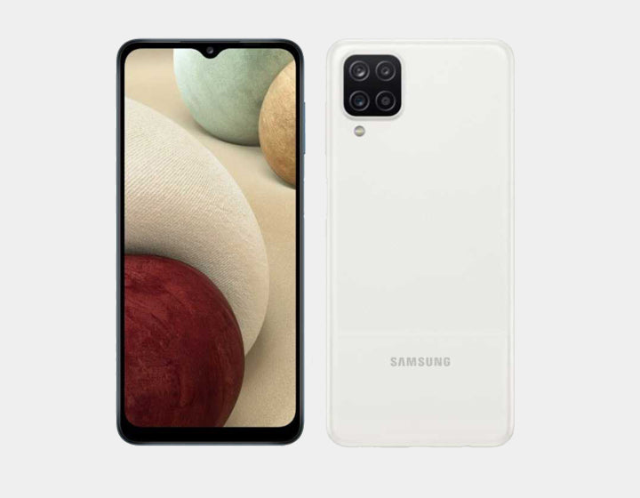 Samsung Galaxy A12 A127M 64GB 4GB RAM Dual SIM, GSM Unlocked - White
