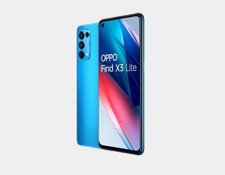 Oppo Find X3 Lite 5G CPH2145 128GB 8GB RAM Dual SIM GSM Unlocked - Blue