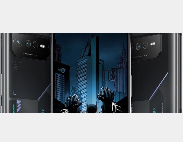 ASUS ROG Phone 6 AI2201 5G Batman Edition 256GB RAM 12GB RAM, Dual SIM GSM Unlocked - Black