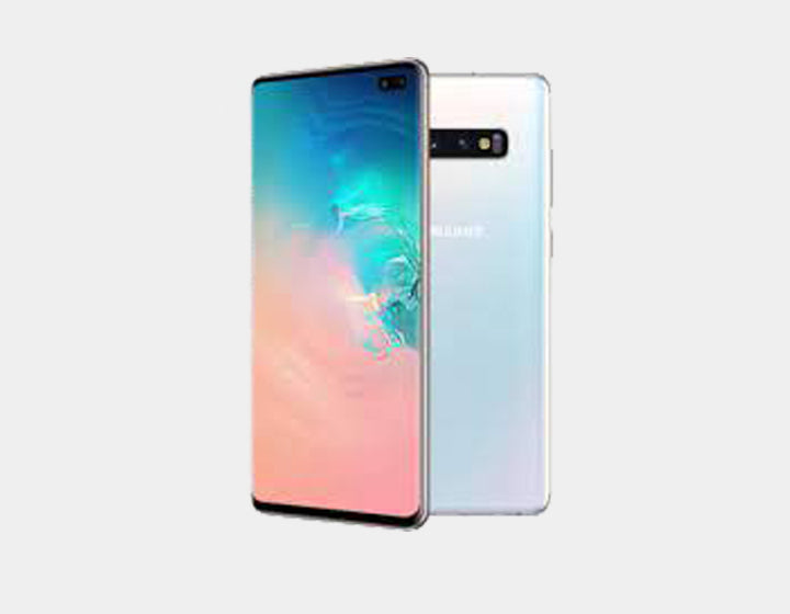 Samsung Galaxy S10+ SM-G975F/DS 128GB+8GB Dual SIM Factory Unlocked (Prism White)