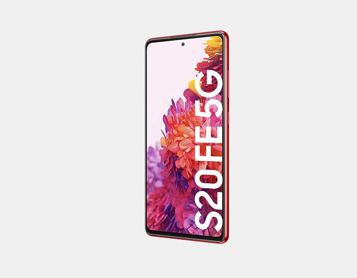 Samsung Galaxy S20 FE 5G (G7810) 128GB 8GB RAM GSM Unlocked- Cloud Red