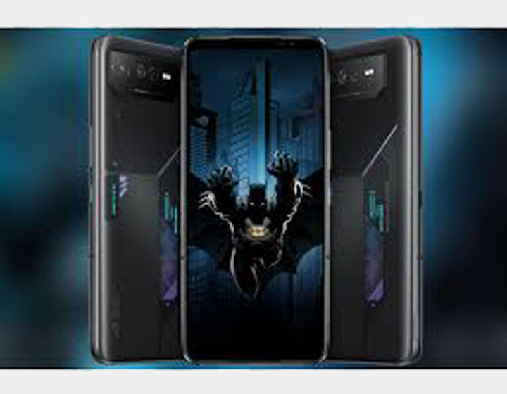 ASUS ROG Phone 6 AI2201 5G Batman Edition 256GB RAM 12GB RAM, Dual SIM GSM Unlocked - Black